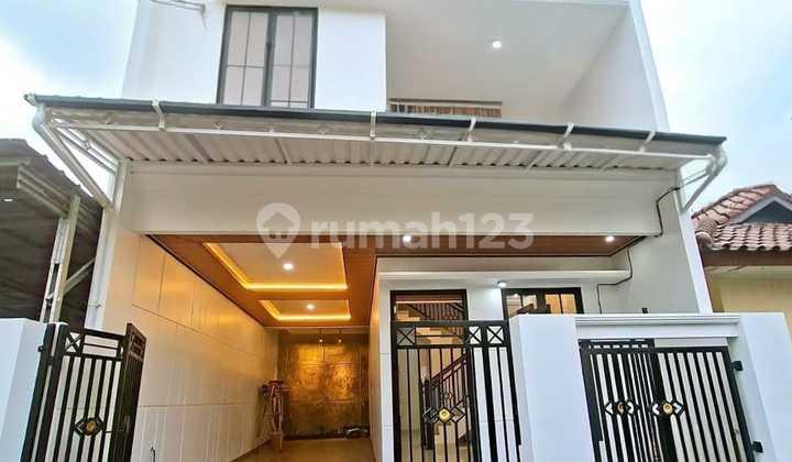 Rumah Siap Huni di Munjul Cipayung Dekat Tol, Carport 2 Mobil, SHM