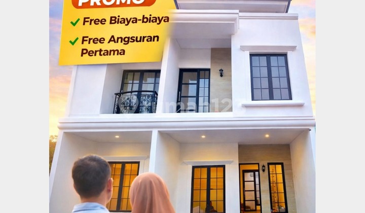 Rumah Cantik Dalam Cluster 3 Kamar + Balkon & Taman Carport 2 Mobil Rumah Cantik Dalam Cluster 3 Kamar + Balkon & Taman Carport 2 Mobil