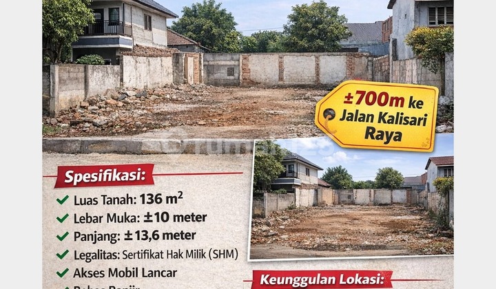 Flood-Free Location - Already Received Clean Land Without Further Demolition, SHM (Freehold Certificate) Flood-Free Location - Already Received Clean Land Without Further Demolition, SHM (Freehold Certificate)