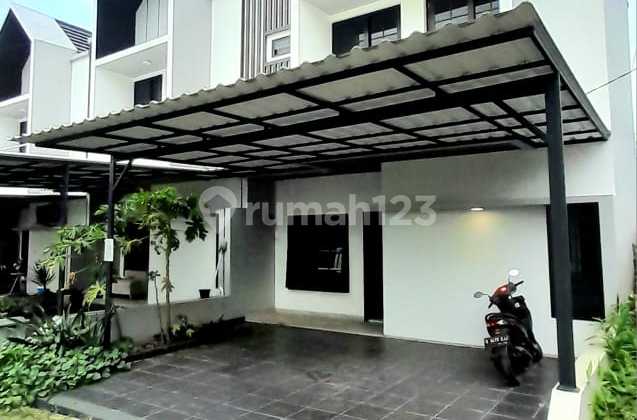 Rumah Semi Furnish Siap Huni Carport 2 Mobil, Dekat LRT Harjamukti