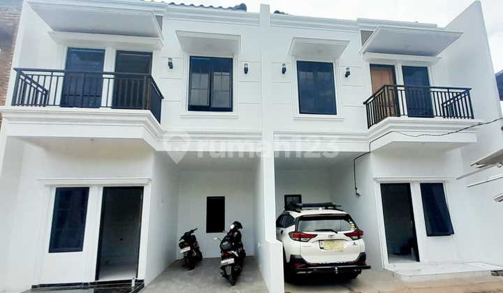 Rumah Baru 3 Kamar Tidur di Cipayung Dekat Pintu Tol, SHM Bs KPR