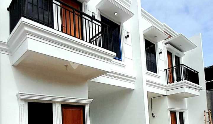 Rumah Baru Posisi Hook, Dinding Bata Merah, Siap Huni Dlm Cluster