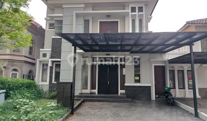 Rumah Sewa 2 Lantai Sudah Renovasi Kondisi Semi Furnished di Lippo Karawaci Central, Tangerang.