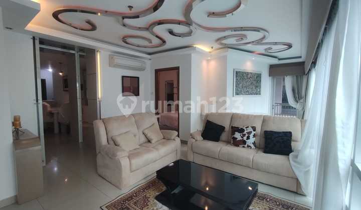 Sahid Sudirman Residence Apartment 3 Bedrooms Well Furnished
