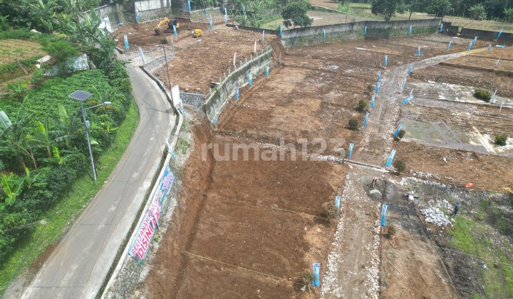 Tanah Kavling View Gunung Salak Akses Mobil Lebar