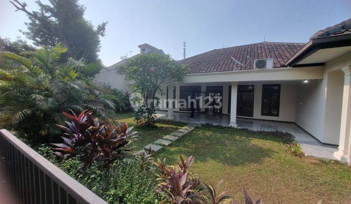 Rumah 1 Lantai Bagus Unfurnished di Kemang Selatan Lt1246 09.2023 2