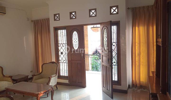 Rent House At Pd Indah Lt 240m² Lb 360m² 3 Br 4 bt Furnish 7.24 1