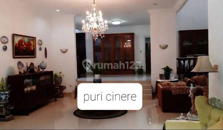 For Sale Rumah Cinere 2 Lantai Lt 675 Lb 525 SHM 12.24 2