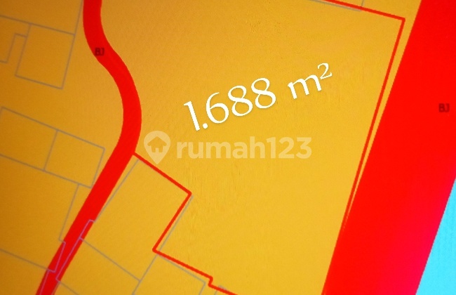 Di Jual Lahan Cocok tuk Cluster Jagakarsa3,7jt/mLT:1.688m2/07.25