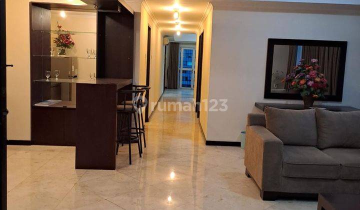 Apartement Bellagio Residences 3 BR Furnished Bagus Tower A Lt 29 324jt 12.24 1