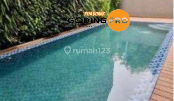 Rumah Semi Furnished Dengan Private Pool 3 Lantai Di Bsd City  1