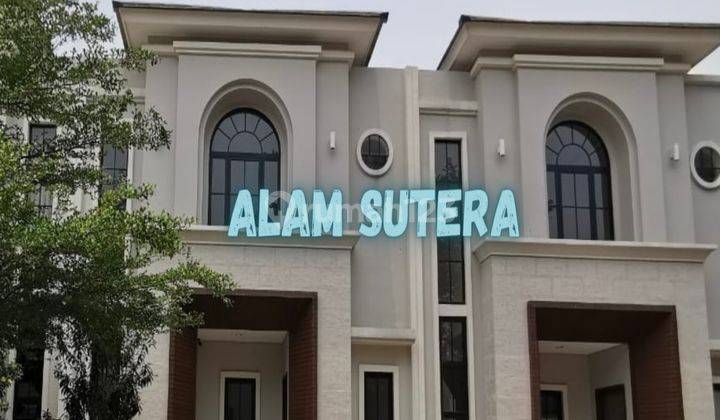 Hot Sale Nego Sampai Deal Rumah Modern 2lt di Alam Sutera 1