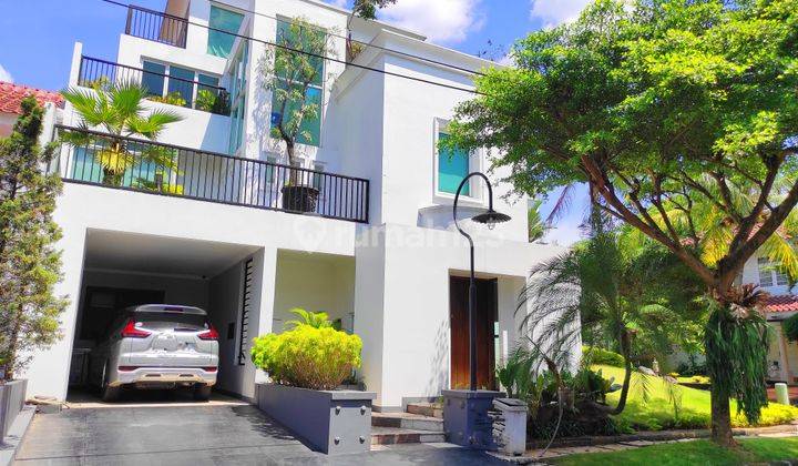 Rumah Hook Bagus Modern Minimalis SHM Di Bintaro Jaya 1