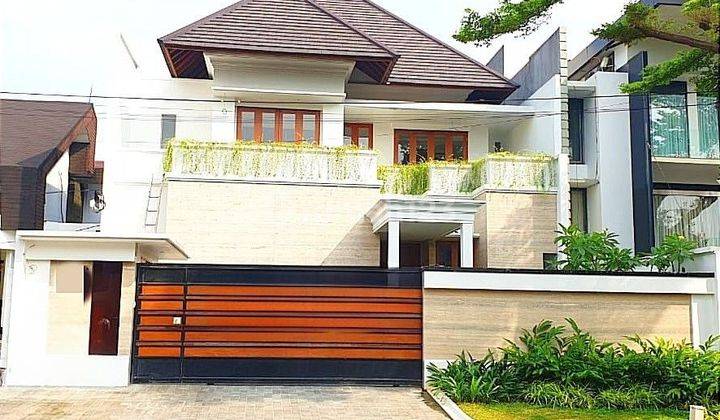 Rumah Mewah 2 Lantai Modern Tropical Kolam Renang Di Pondok Indah 2