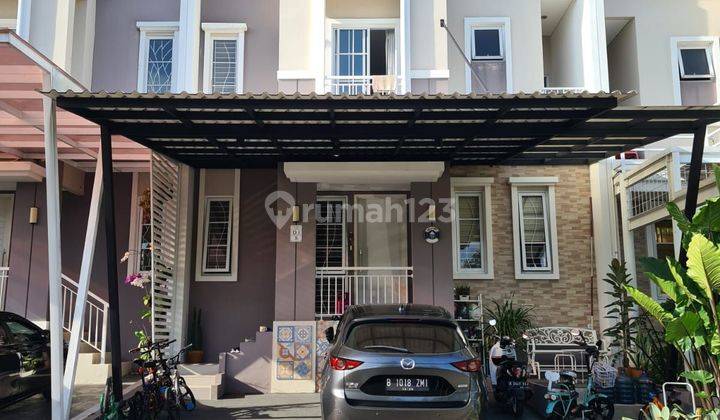 Rumah Bagus Minimalis 2 Lantai SHM Di BSD Nusaloka 1