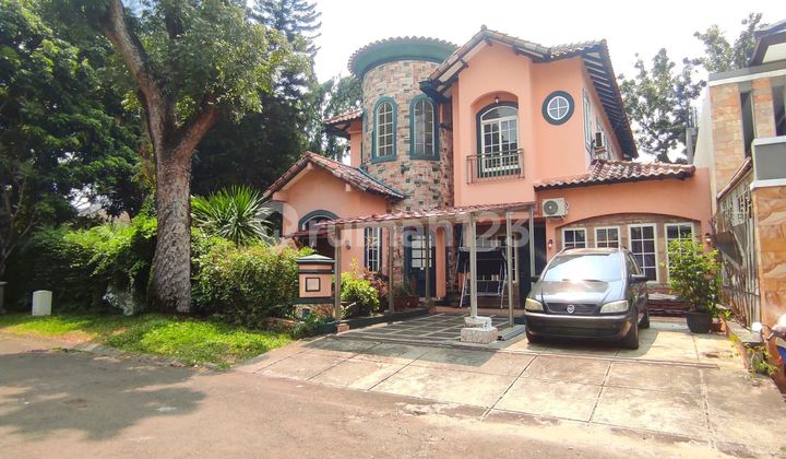 Beautiful 2-Story European Style House with SHM in Sector 9, Bintaro Jaya