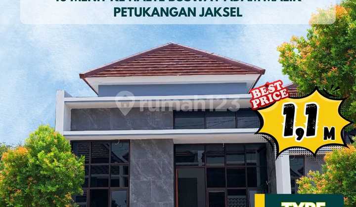 Beautiful Minimalist 1-Story House Ready to Occupy in Cipadu Larangan