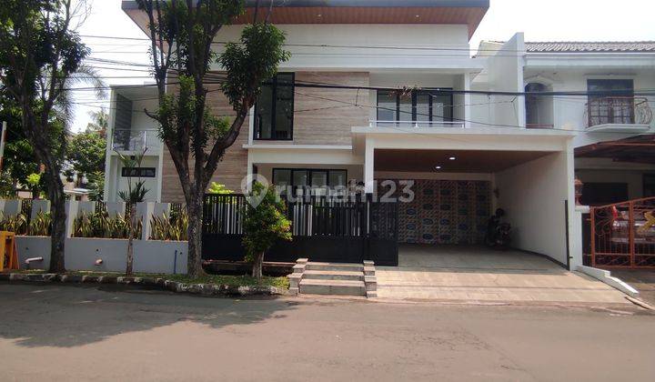 Rumah Mewah Minimalis Hoek 2 Lantai Di Sektor 9 Bintaro Jaya  1