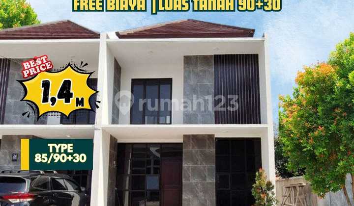 Rumah Bagus Minimalis 2 Lantai Siap Huni Di Cipadu Larangan