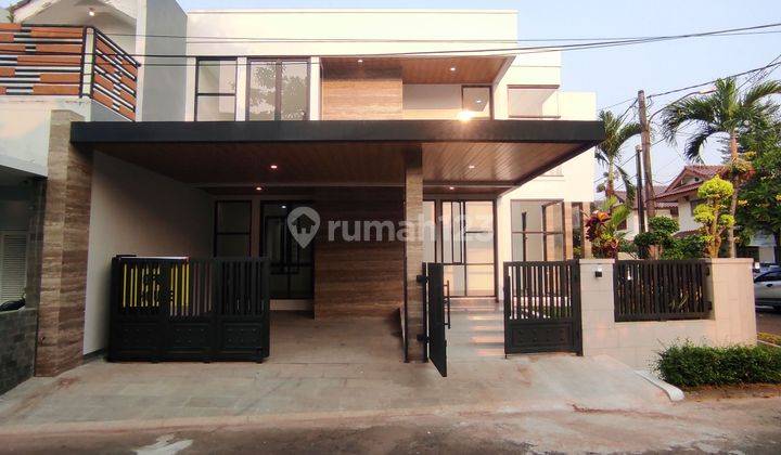 Rumah Mewah Minimalis Hoek 2 Lantai Di Sektor 9 Bintaro Jaya  2