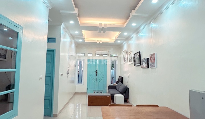 Rumah Cantik Siap Huni Di Taman Harapan Baru Full Renov High Ceiling 2