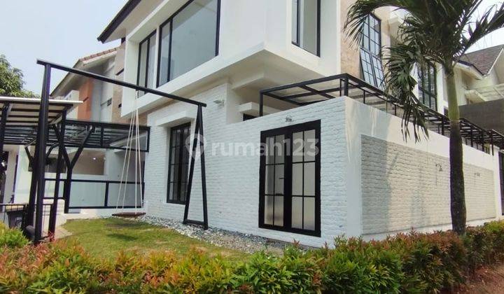 Rumah Siap Huni Semi Furnished Discovery Bintaro Ada Kolam Renang 1