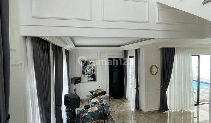 Rumah Mewah Baru Semi Furnished di Kebayoran Residence, Bintaro 2