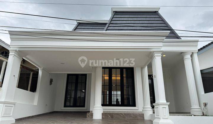 Rumah Baru American Classic Semi Furnished SHM di Puter Bintaro Tangerang Selatan 1