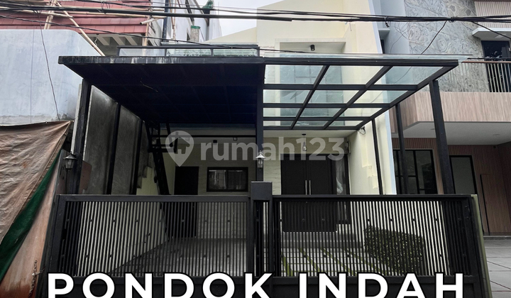 Rumah 2 Lt. Siap Huni Hadap Selatan Depan Taman di Pondok Indah Rumah 2 Lt. Siap Huni Hadap Selatan Depan Taman di Pondok Indah