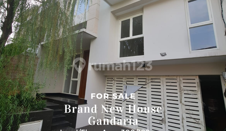 For sale brand new house in gandaria south jakarta