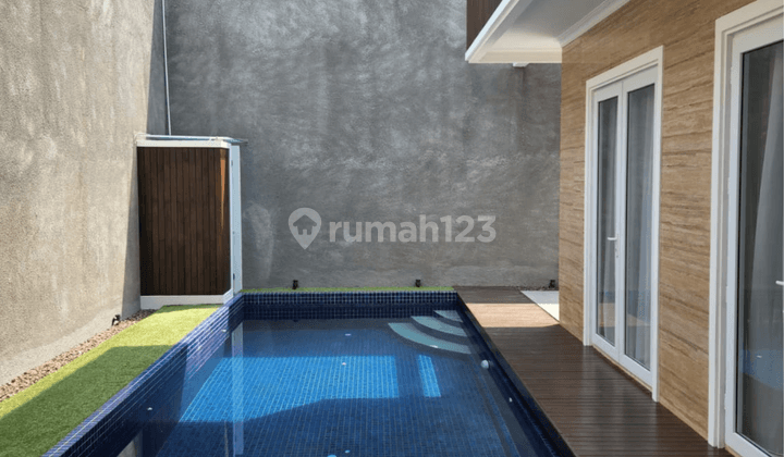 Rumah baru harga murah di kebayoran baru jaksel 1