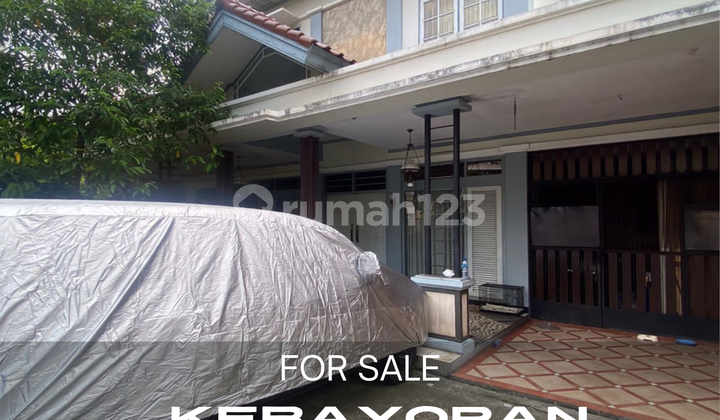 Rumah bisa dijadikan tempat usaha di jl sungai sambas kebayoran baru