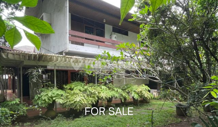 Rumah tua/kavling murah di brawijaya kebayoran baru