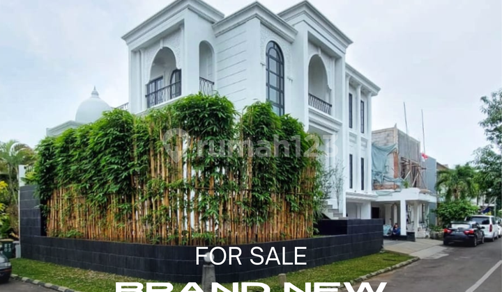 Rumah baru dibangun mewah full furnished di bintaro jaya tangsel