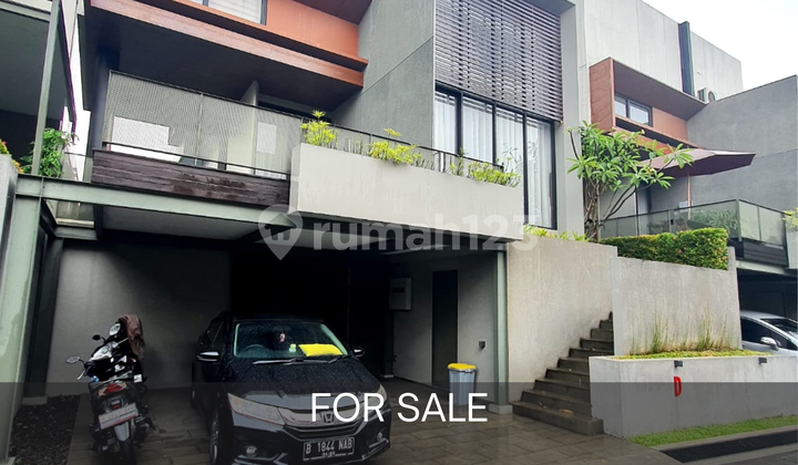 Rumah dalam townhouse di bintaro tangsel