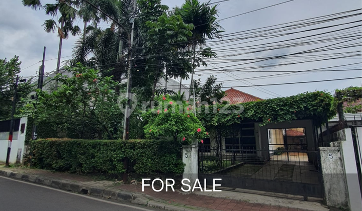 Rumah hitung tanah saja lokasi strategis di menteng jakpus