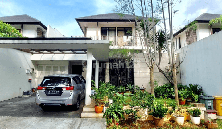 Rumah dalam townhouse modern di lebak bulus jaksel 2