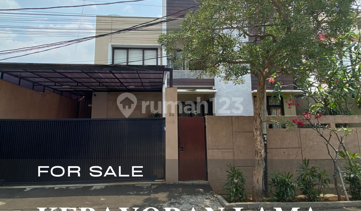 Rumah modern murah di kebayoran lama 