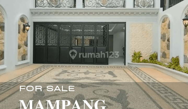 Rumah baru desain classic eropa di mampang prapatan 1