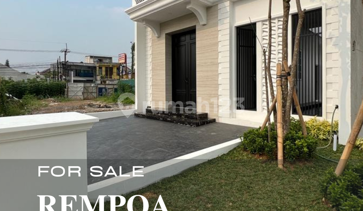 Rumah baru minimalis modern di cluster rempoa bintaro