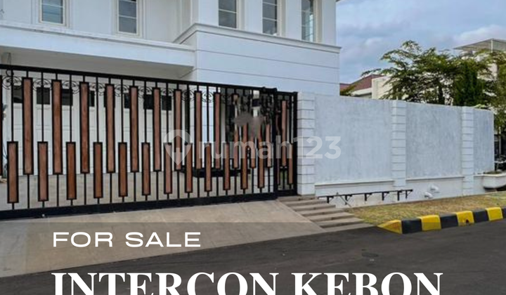 Rumah modern minimalis di intercon kebon jeruk