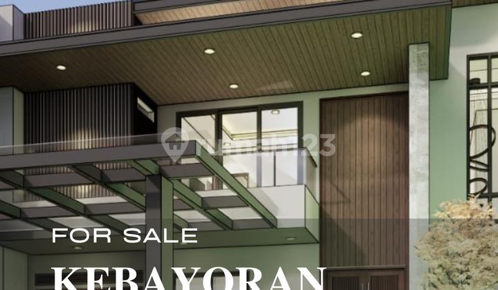 Brand new house modern di kebayoran baru