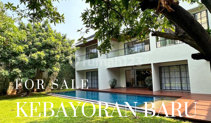 Brand new house tropical di kebayoran baru