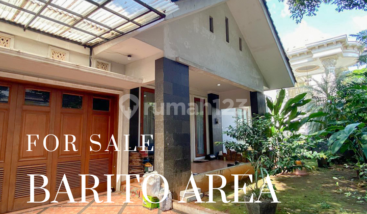 Rumah siap huni lingkungan asri dan tenang di barito area