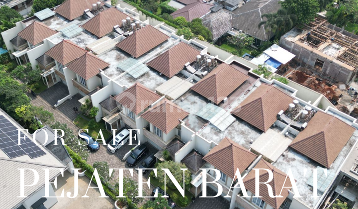 7 units of townhouse fully rented by expats in West Pejaten