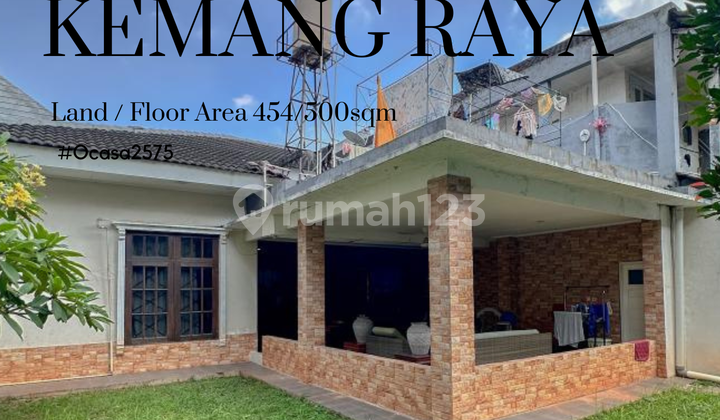 Rumah area komersil cocok untuk usaha di kemang jaksel