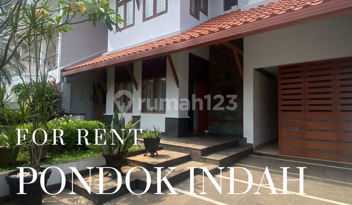 Ready-to-live house with spacious yard in Pondok Indah, South Jakarta