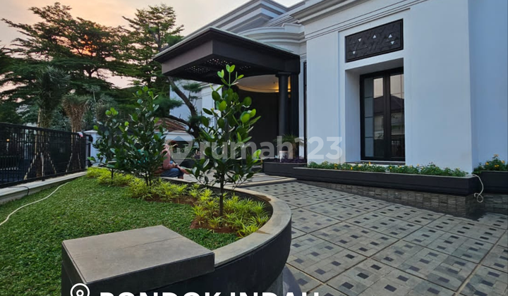 Rumah siap huni modern classic mewah di pondok indah