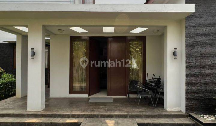 Rumah modern tropical siap huni di cilandak 1