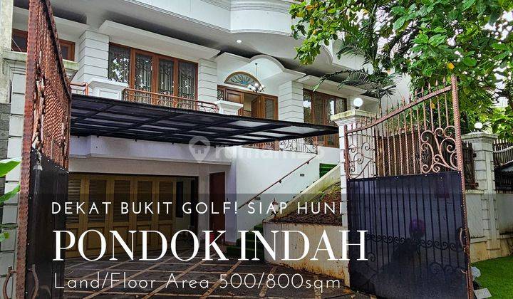 Rumah siap huni private swimming pool di pondok indah jaksel 1